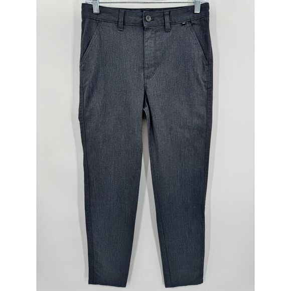 VANS Gray Off The Wall Slim Chinos Boys Size 16 - Picture 1 of 6